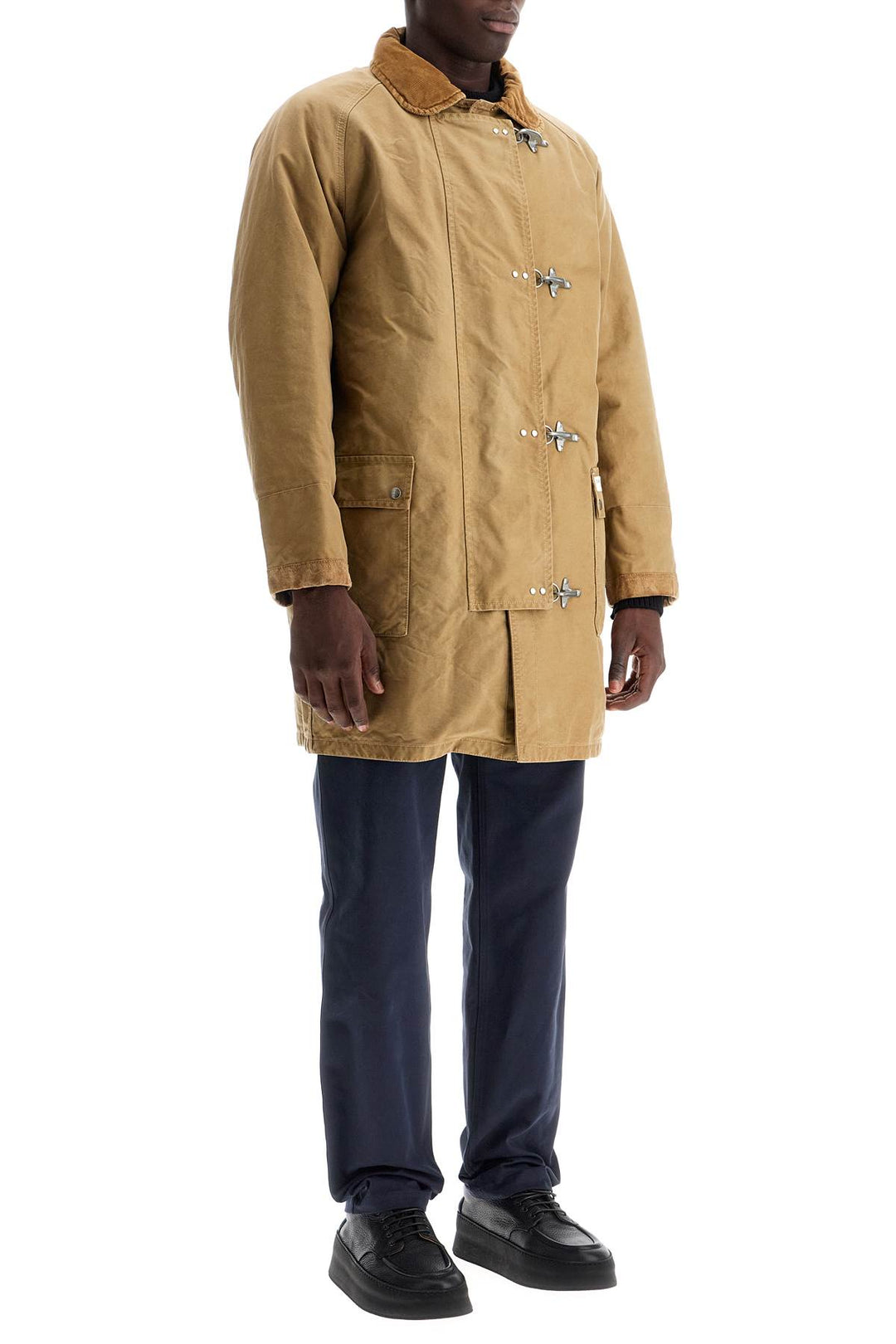 padded canvas jacket coat-1