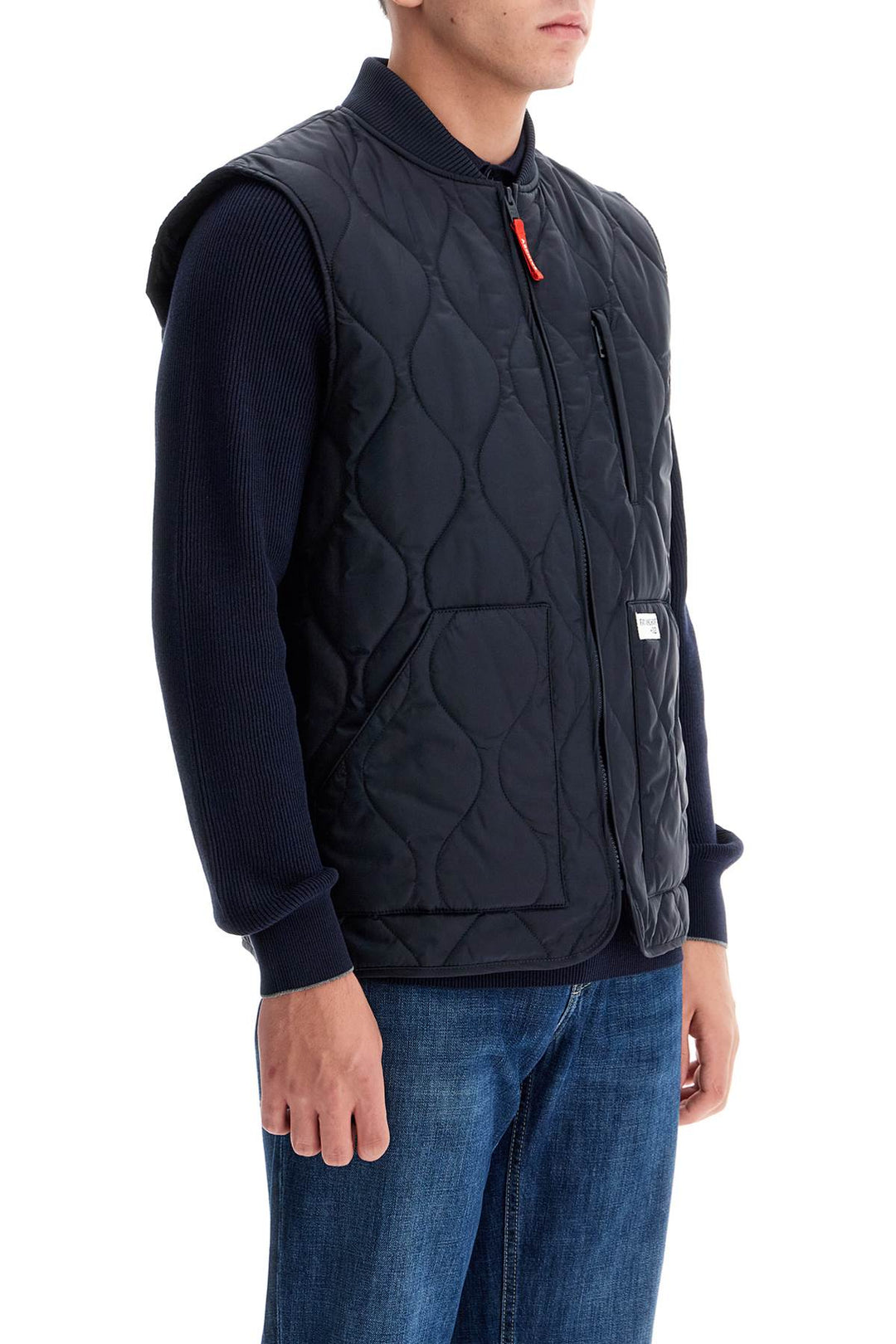 quilted nylon vest-1