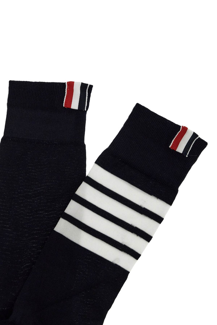 long 4-bar lightweight cotton socks-2