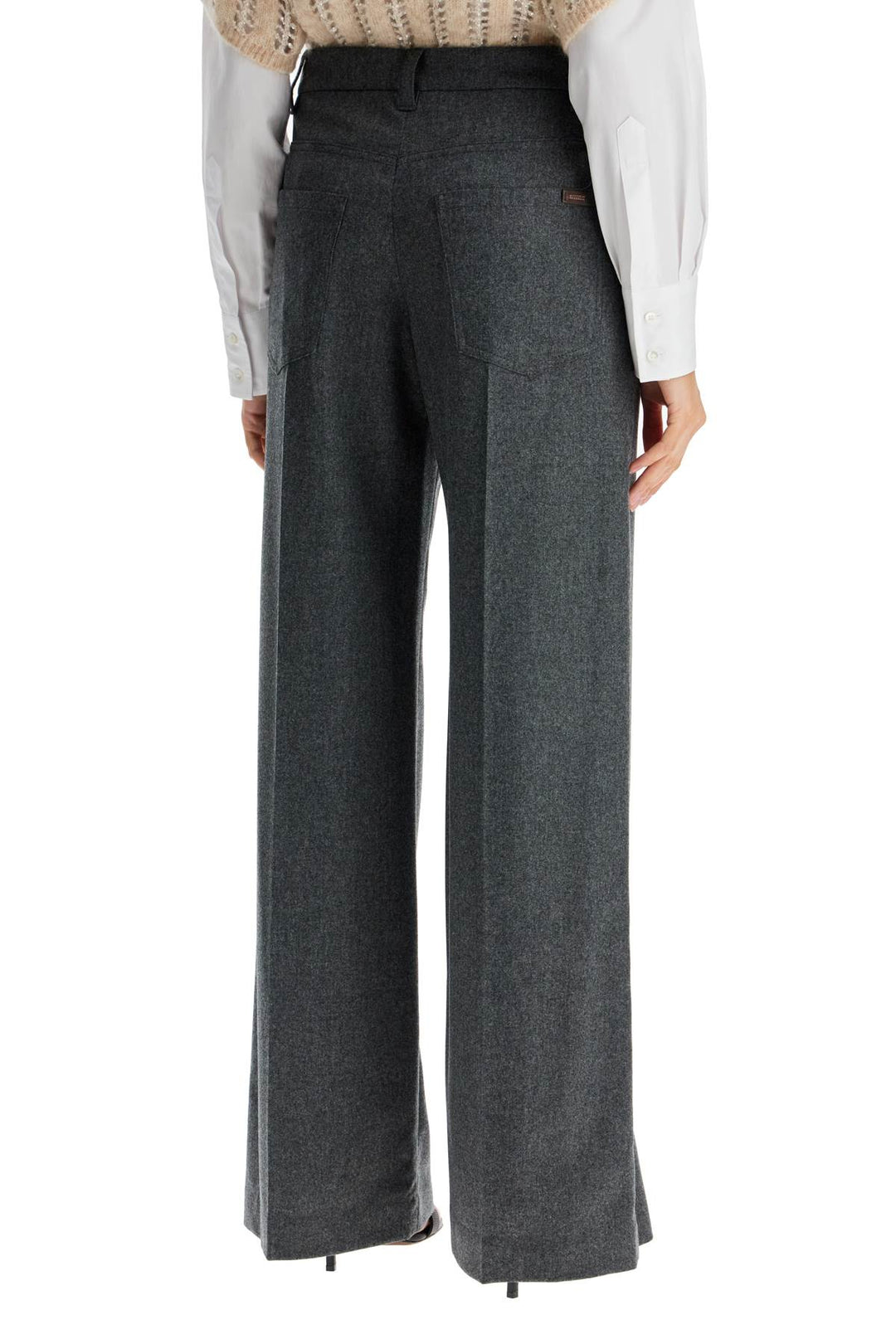 tailored flannel trousers for-2