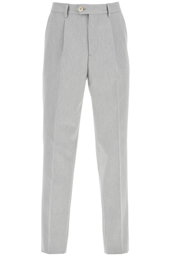 leisure gabardine pants-0