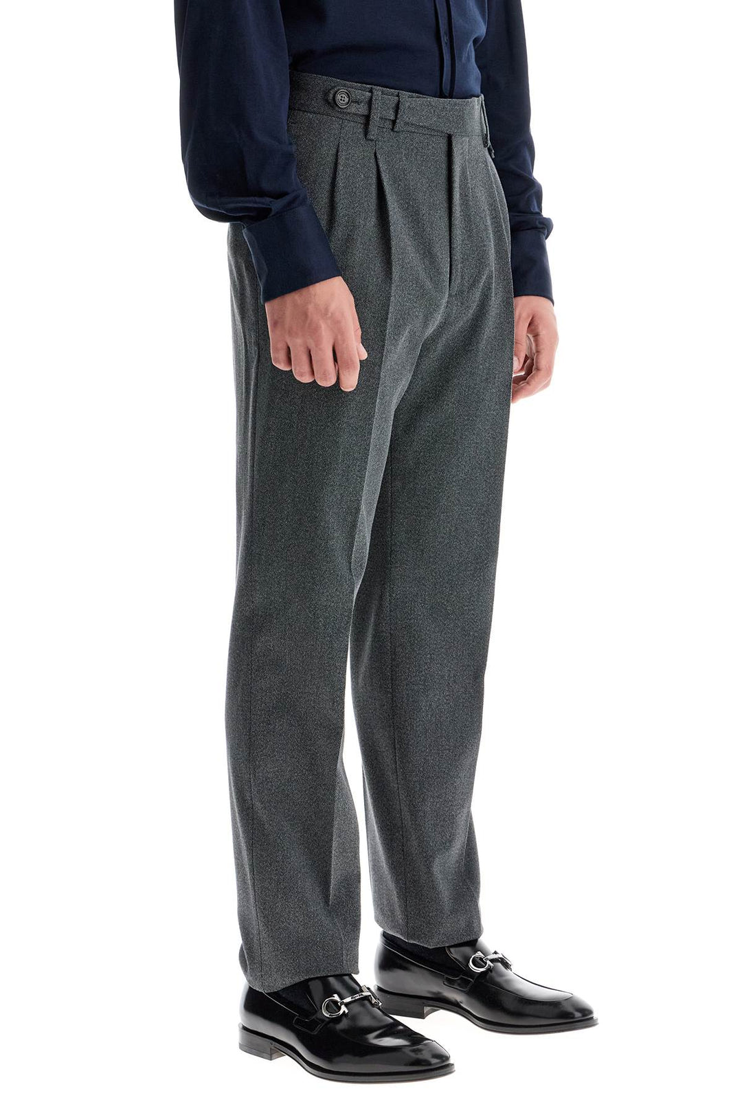 stretch cotton leisure fit pants for men/w-1