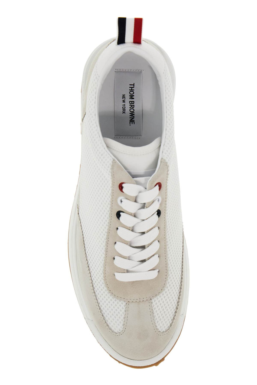 mesh and suede leather sneakers in 9-1