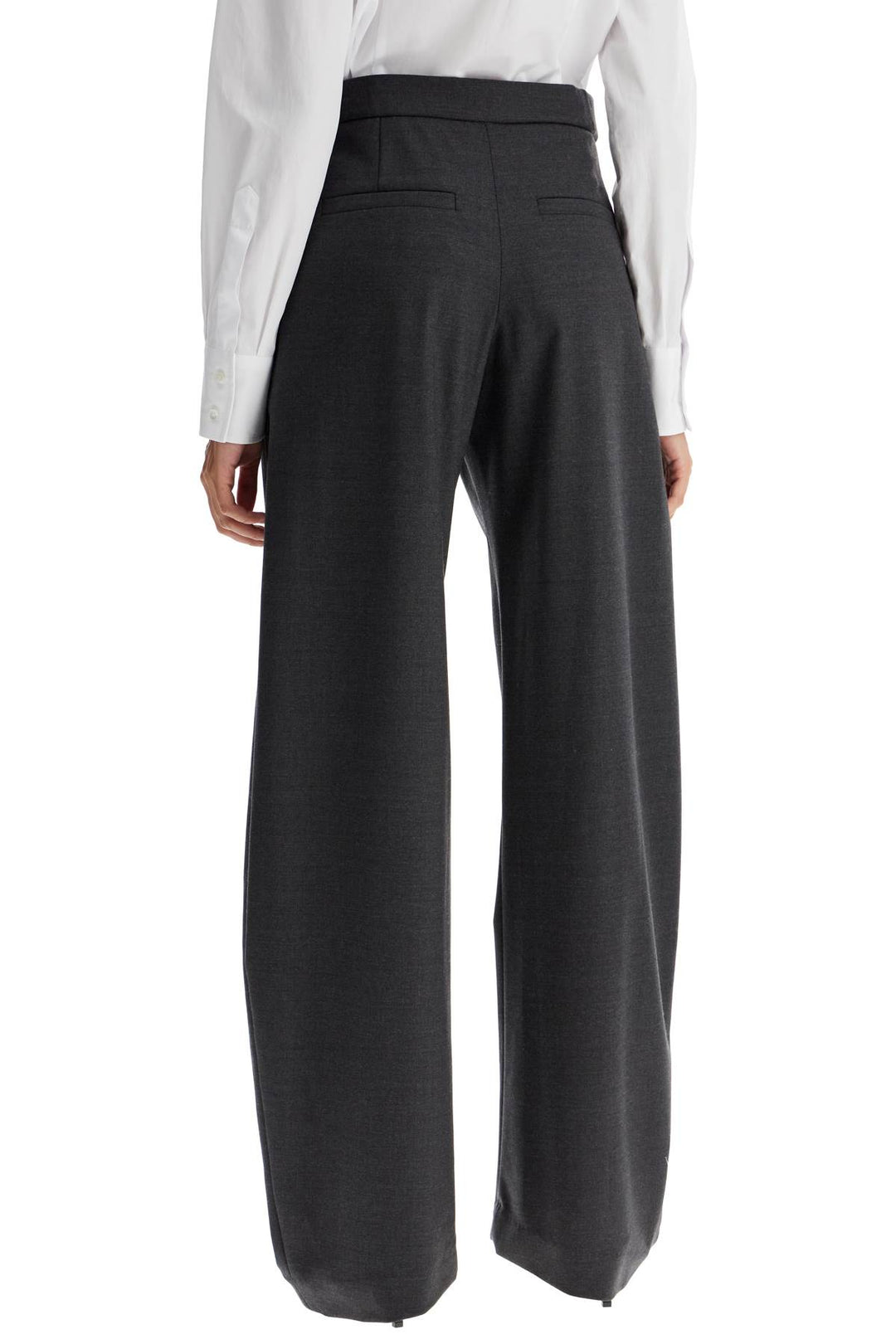 stretch wool trousers for men/w-2