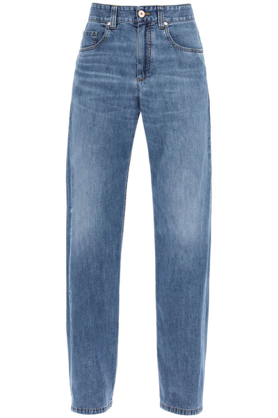 loose cotton denim jeans in nine words-0