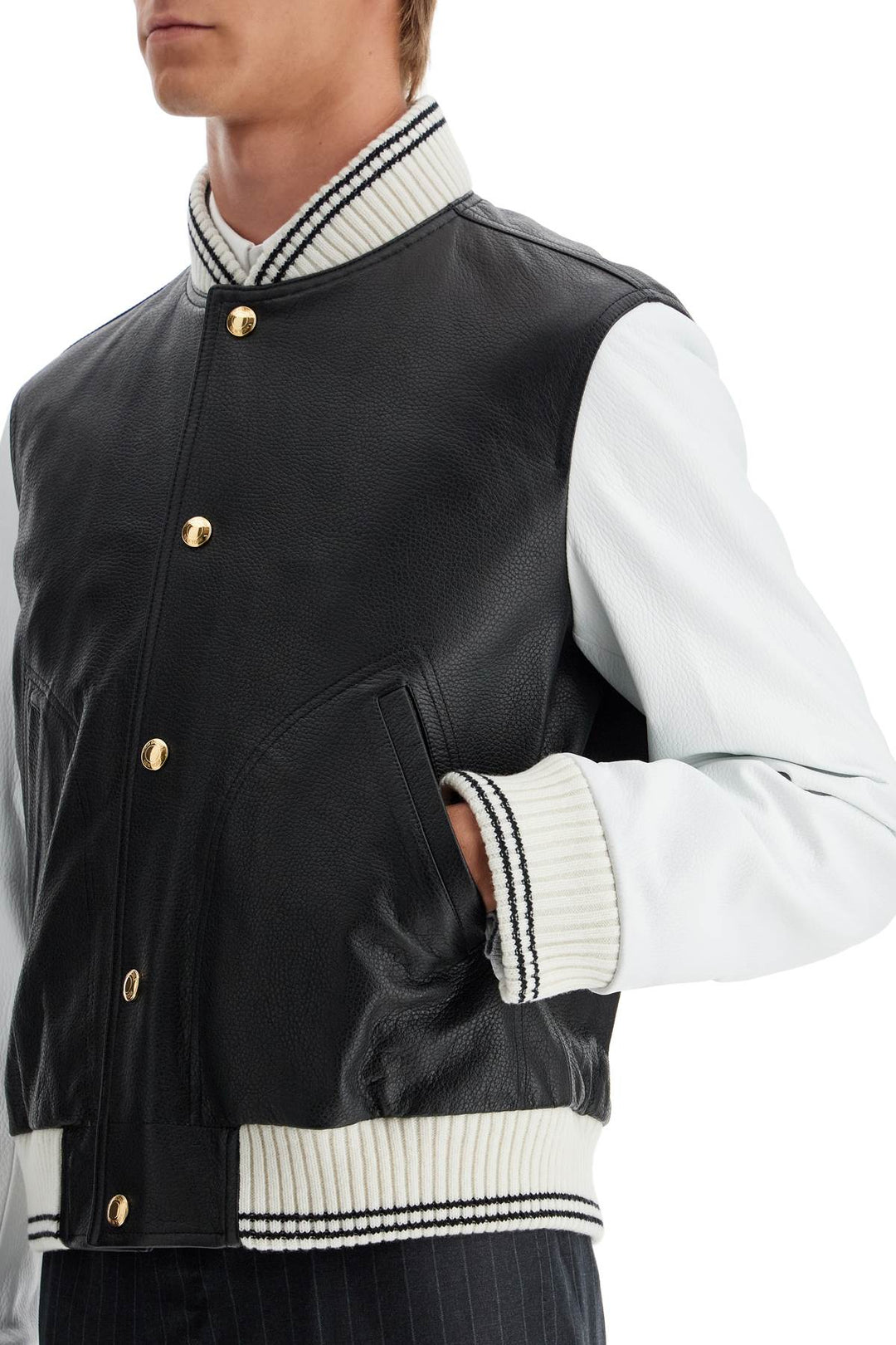 leather varsity bomber jacket-3