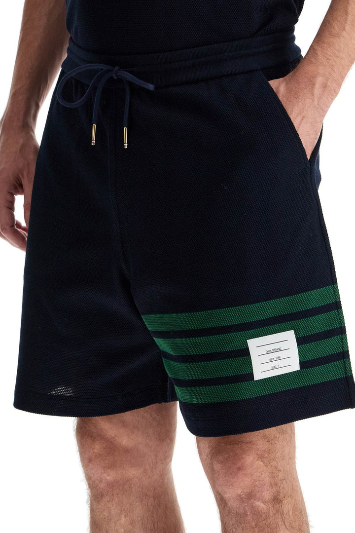 4-bar cotton bermuda shorts-3