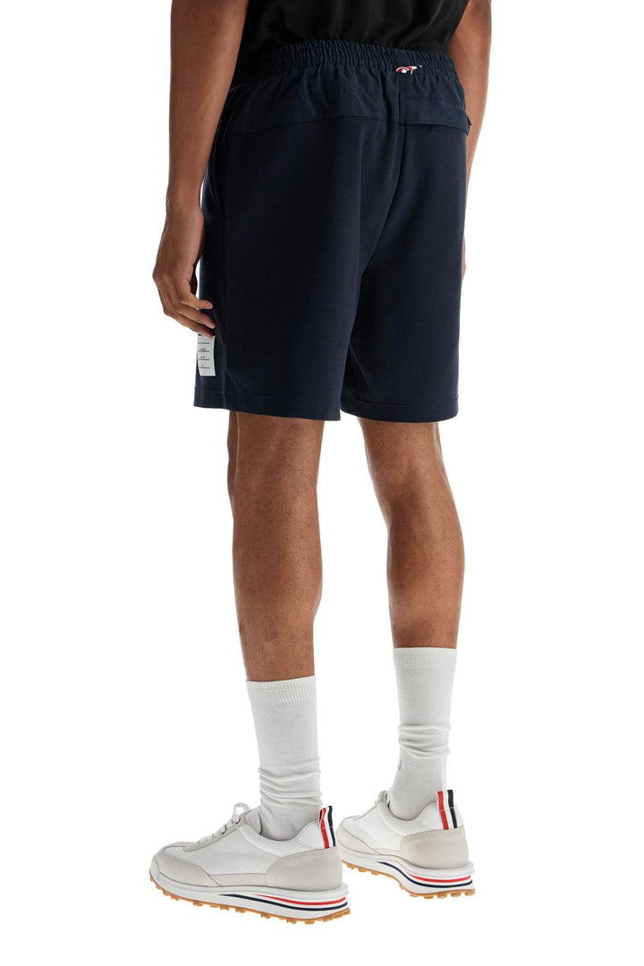 navy combo mid thigh ripstop and wool shorts-2