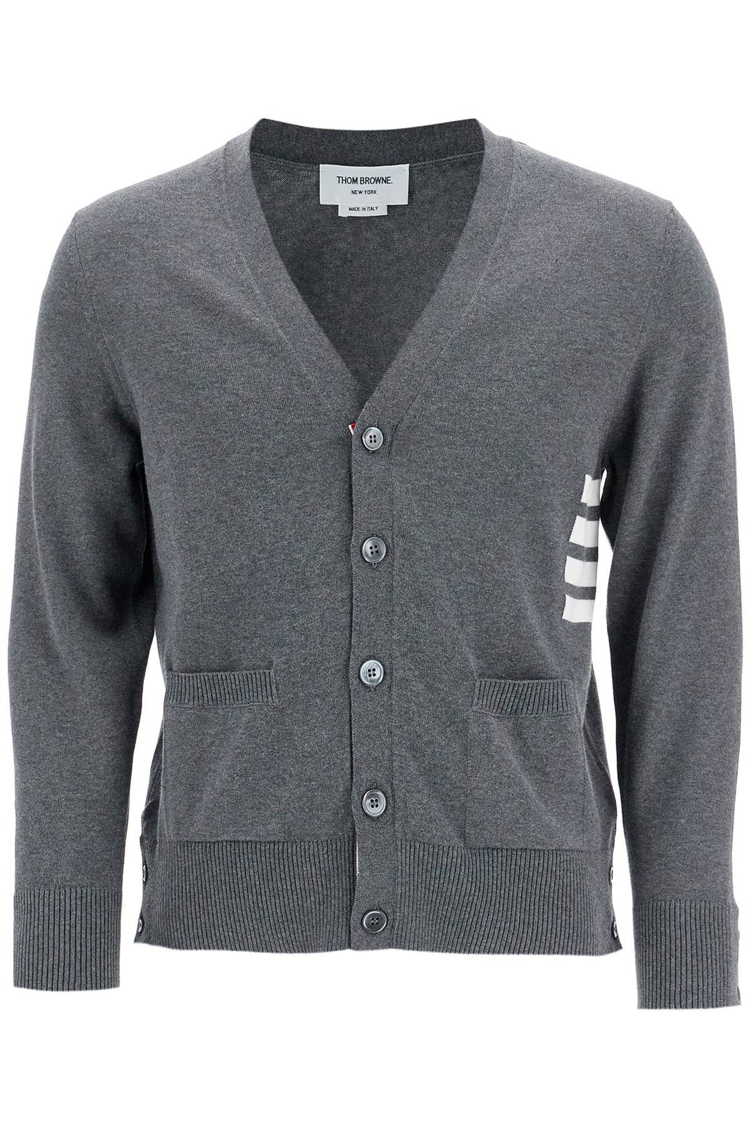 4-bar cotton cardigan for-0