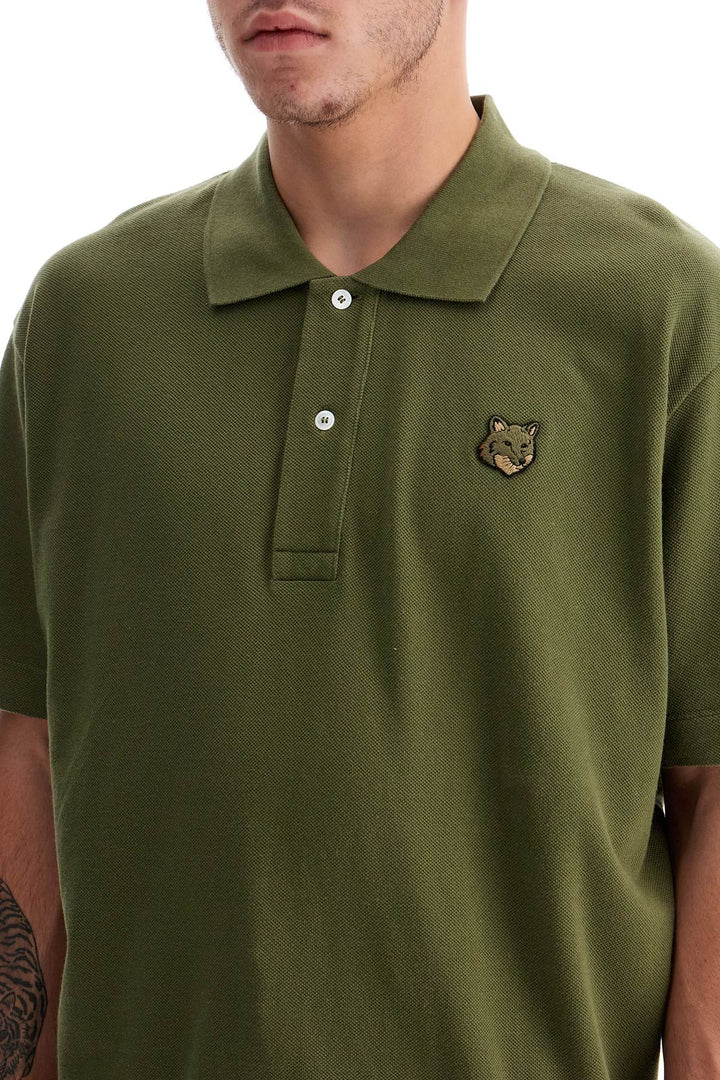 'bold fox head comfort fit polo shirt-3