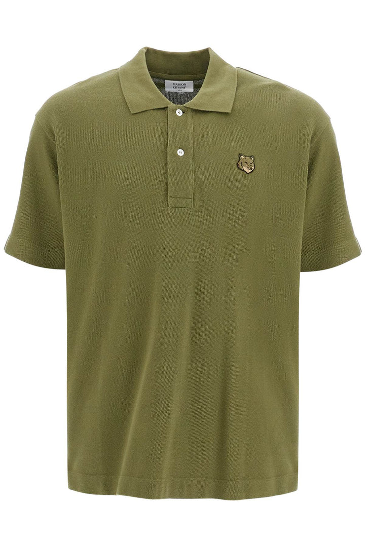 'bold fox head comfort fit polo shirt-0