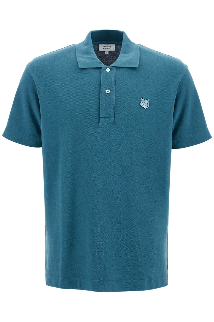 bold fox head comfort fit polo shirt-0