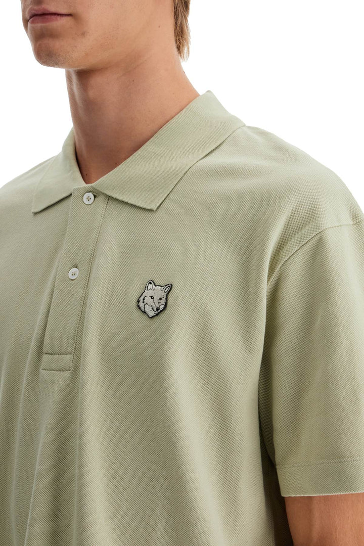 "bold fox head comfort fit polo shirt-3