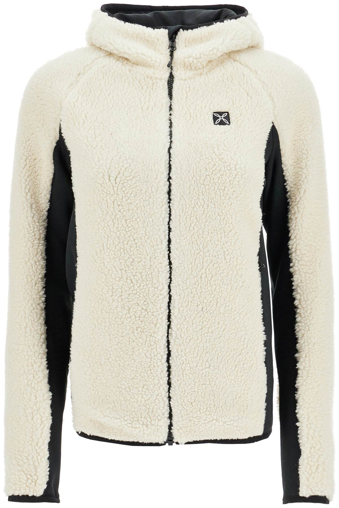 sherpa zip-up sweatshirt-0