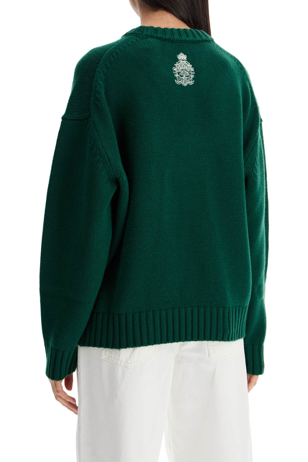 cashmere pullover with ritz paris frame-2