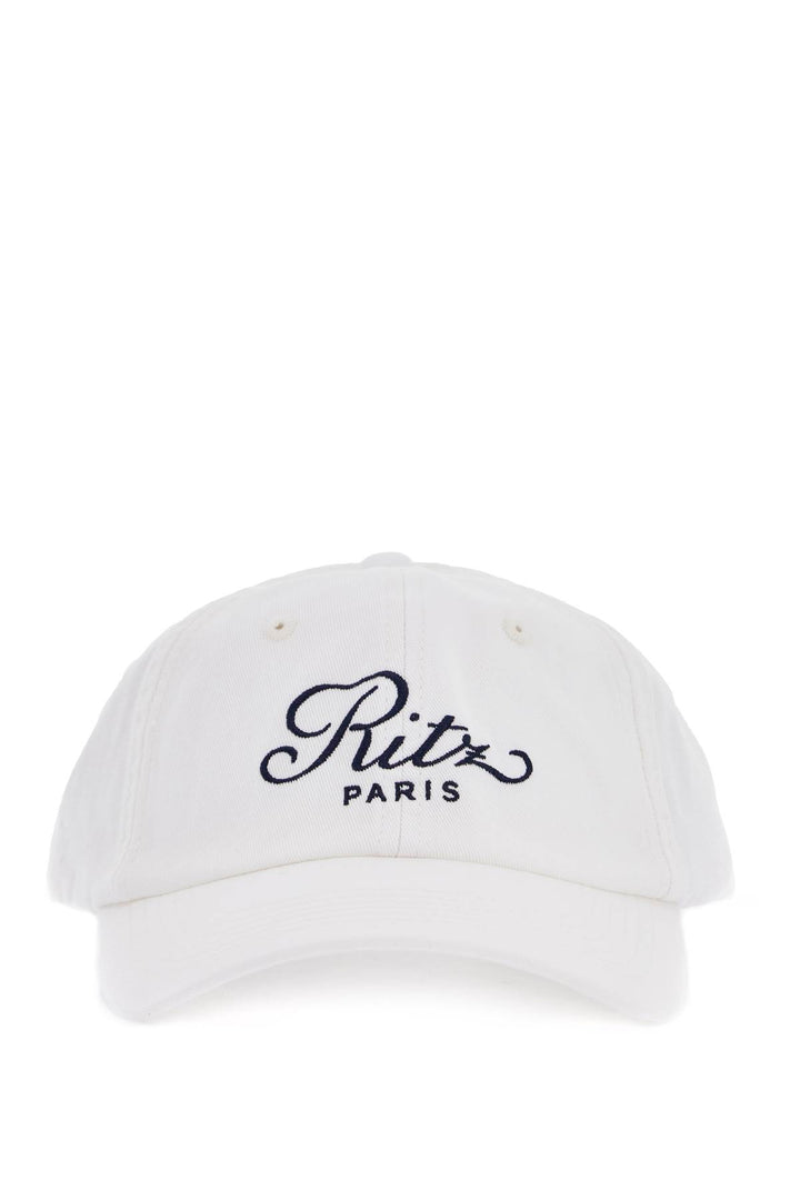 baseball cap with embroidered logo-0