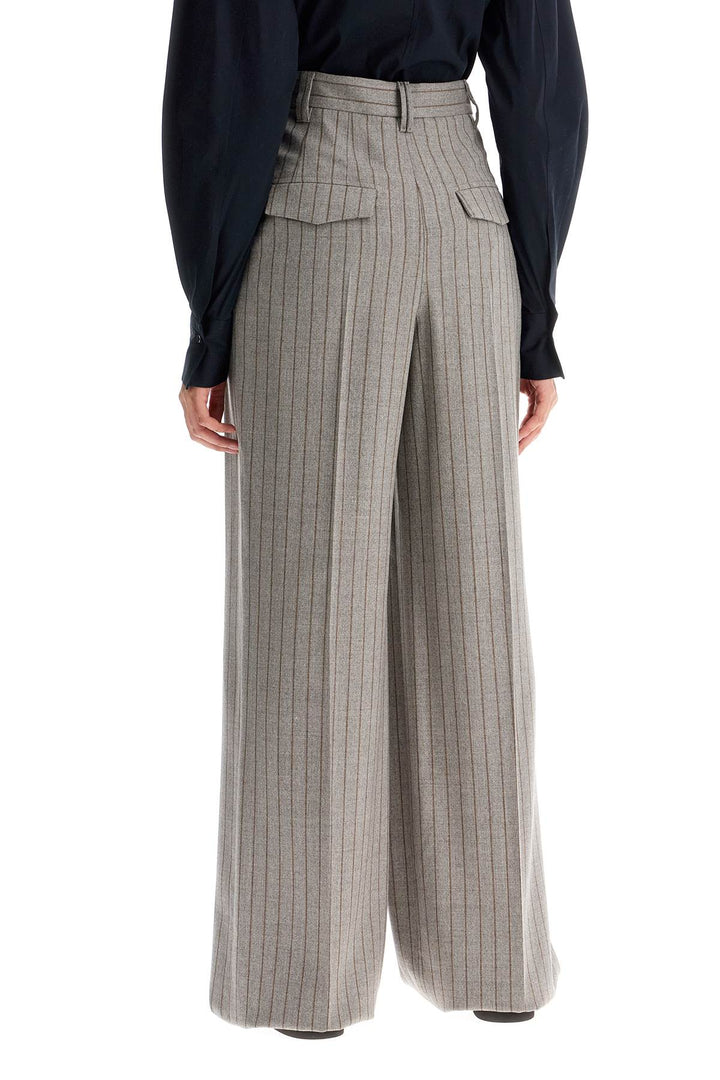 wide virgin wool pinstripe trousers-2