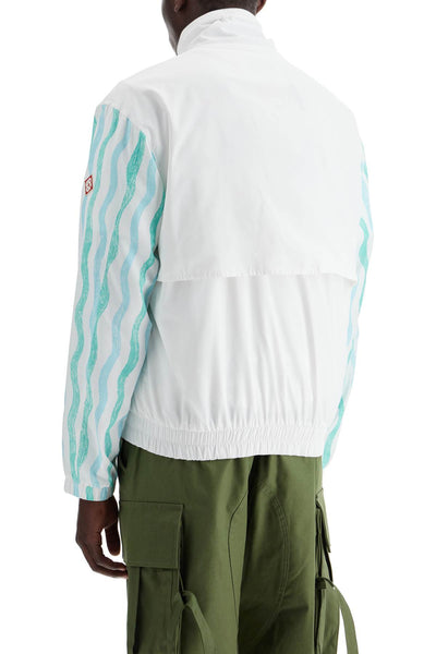 "windbreaker jacket with maison memphis print"-2