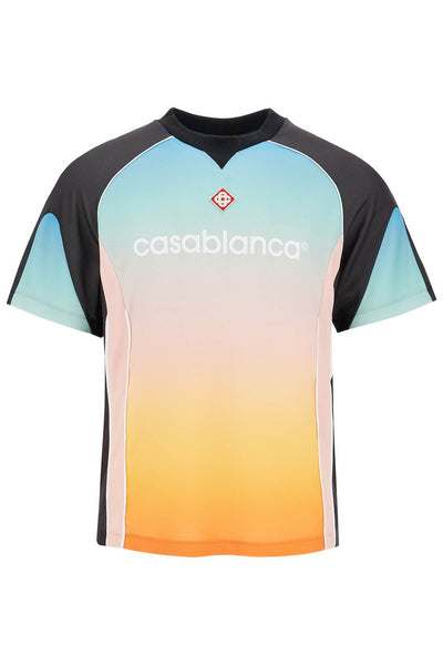 pastel gradient football t-shirt-0