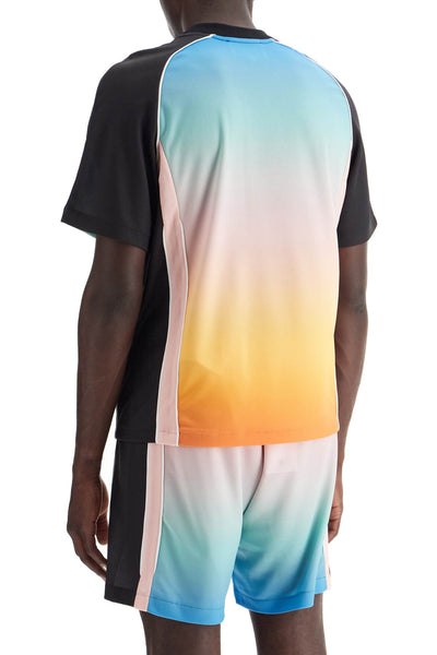 pastel gradient football t-shirt-2