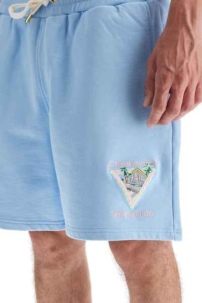 organic cotton shorts with embroidery-3