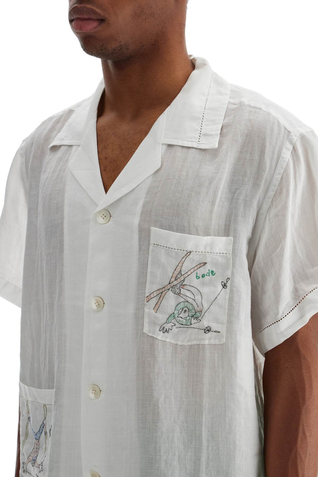 embroidered linen shirt-3