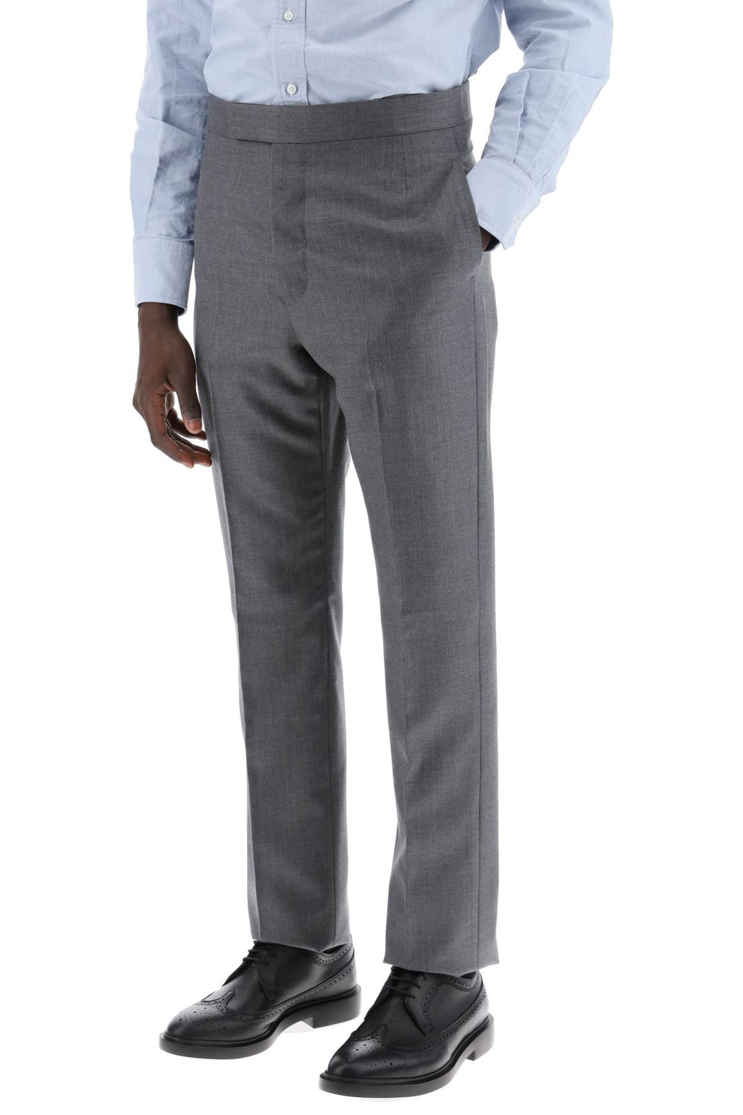 classic twill trousers for men-3