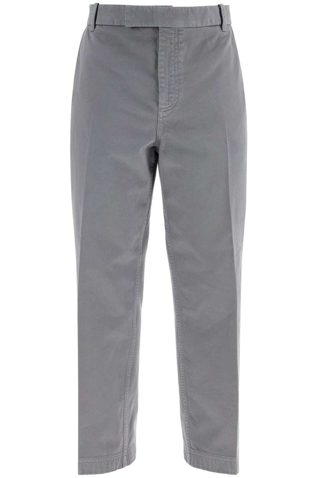 medium grey cotton chino utility pants-0