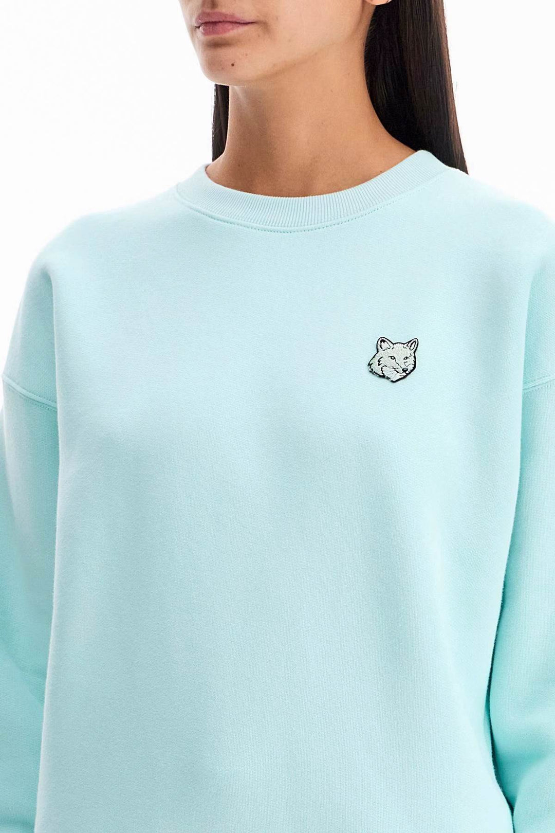 "bold fox head crewneck sweat-3