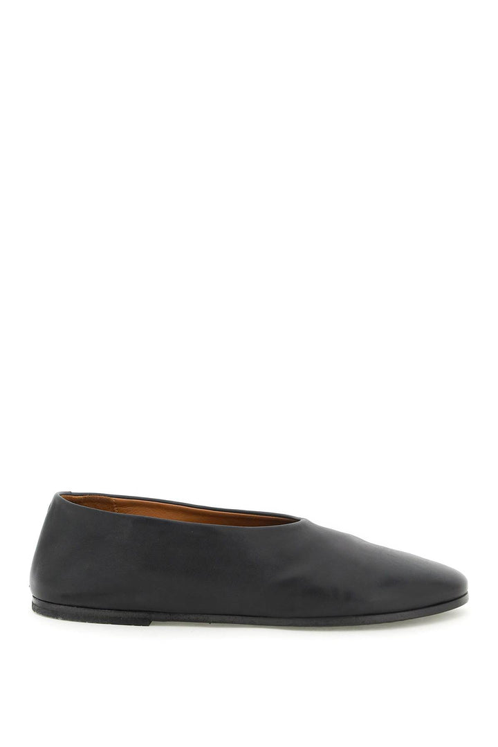 leather coltellaccio ballet flats-0