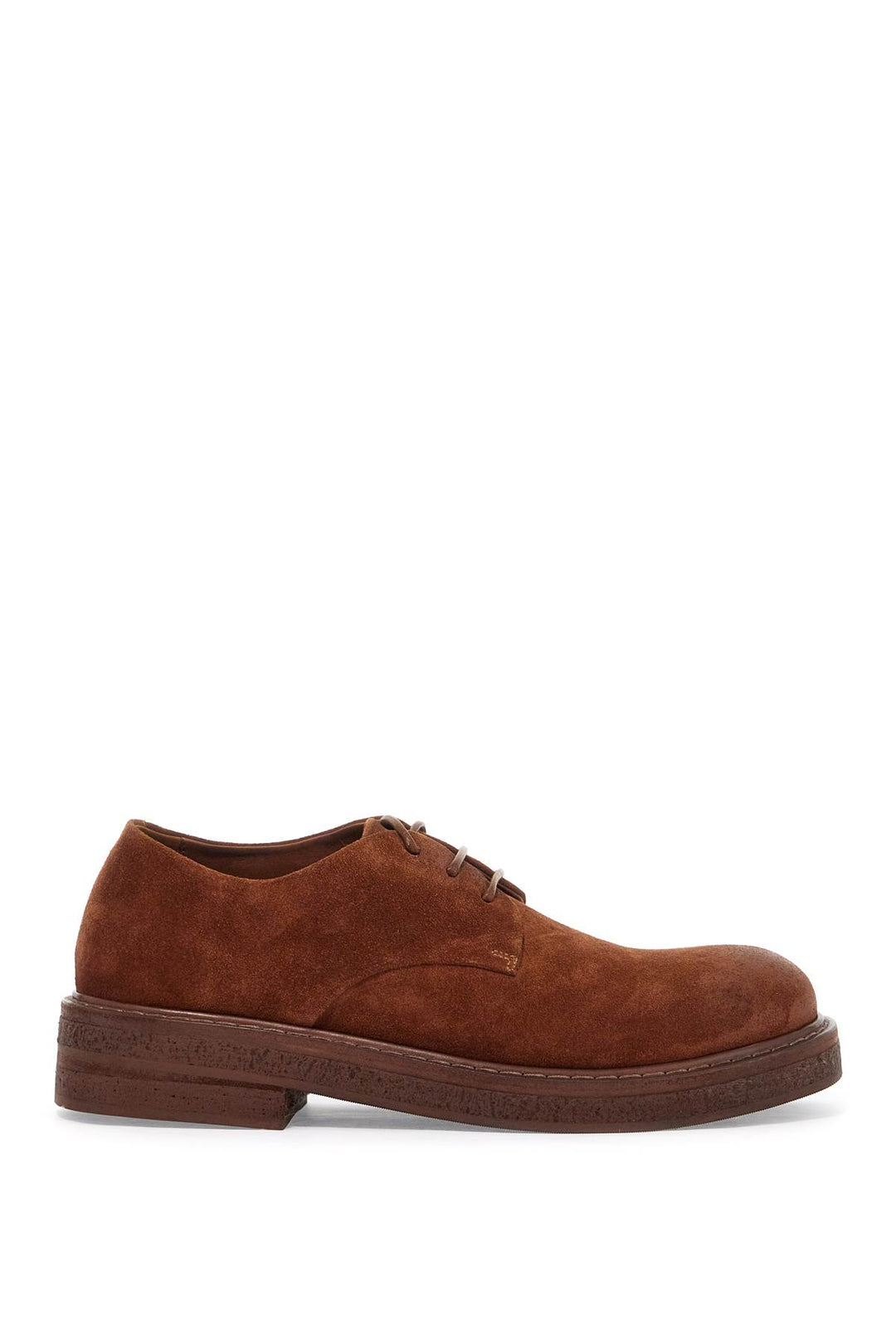 suede leather lace-up derby shoes with-0