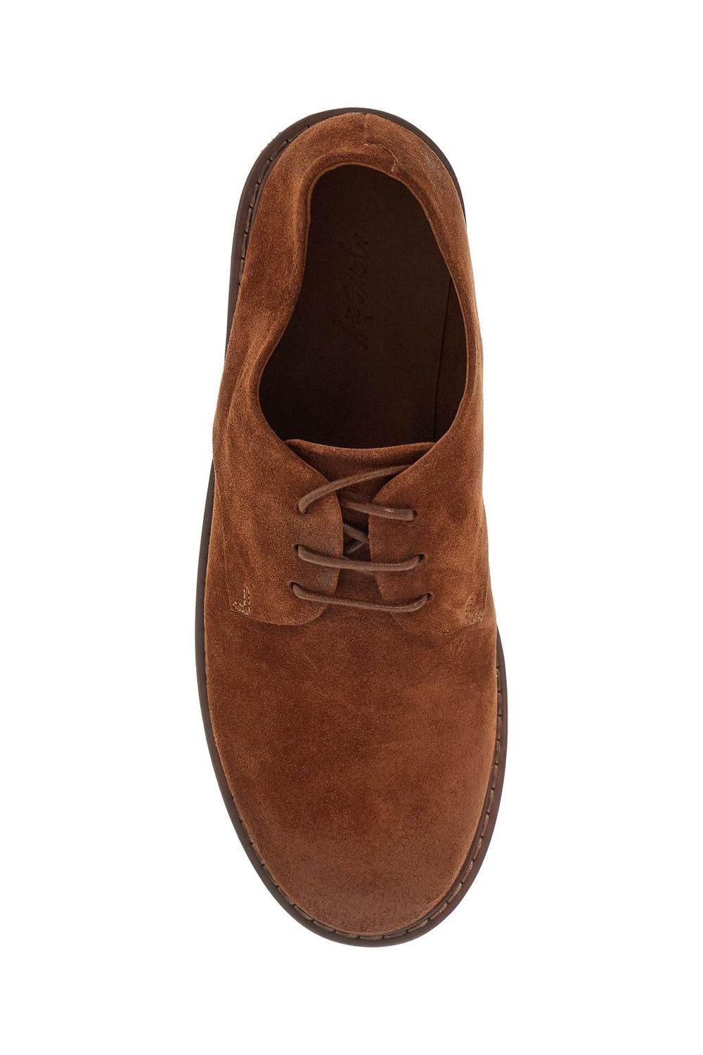 suede leather lace-up derby shoes with-1