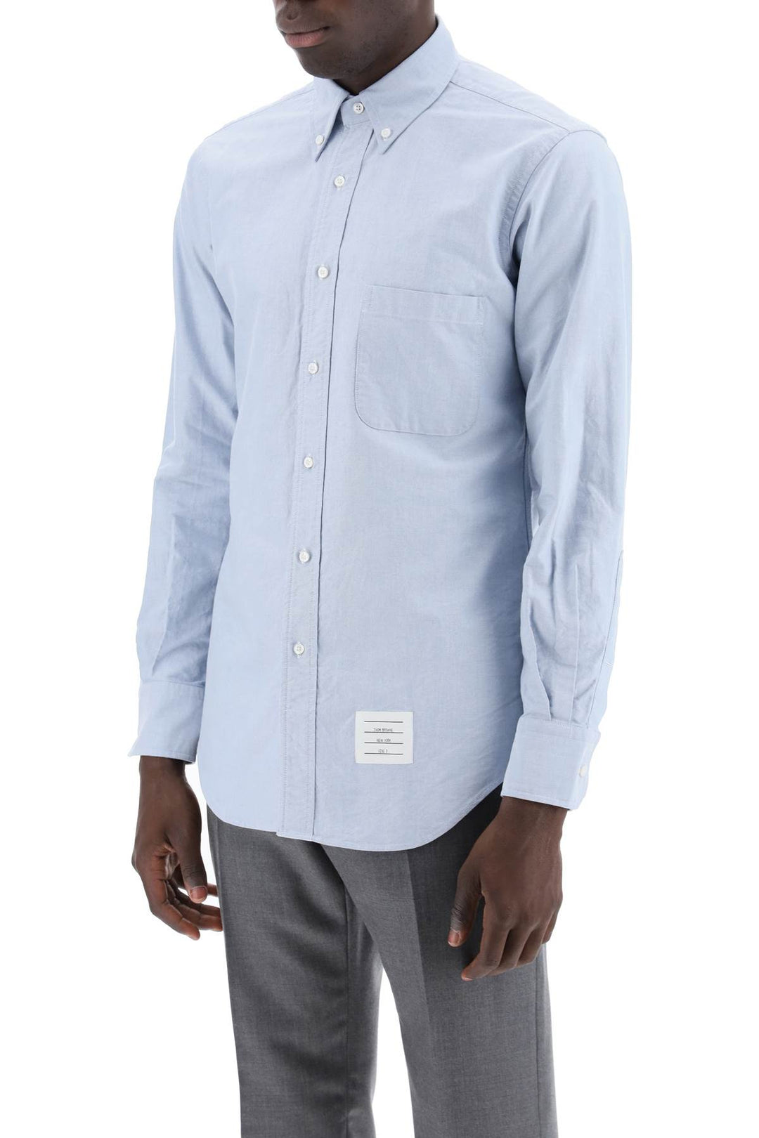 oxford cotton button-down shirt-3