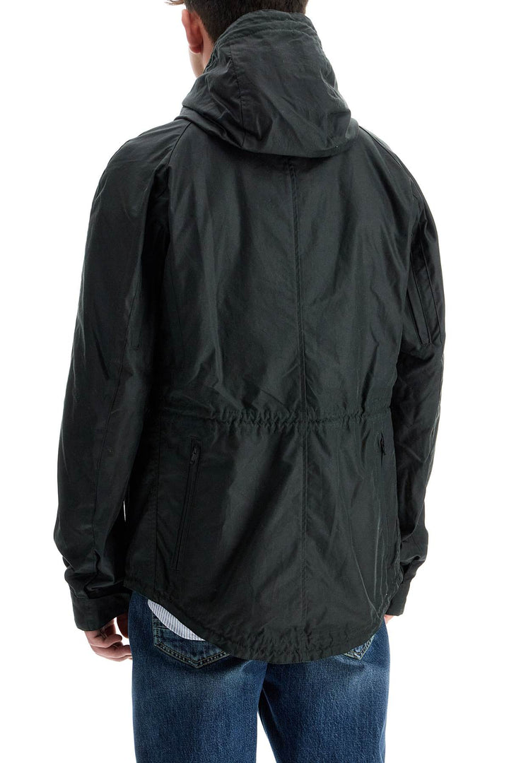 raincoat with waxed finish-2