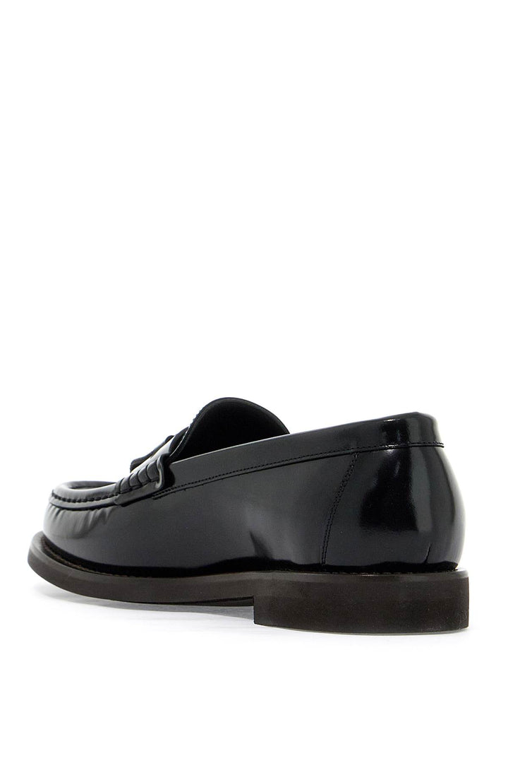 minimal shiny tassel calfskin lo-2