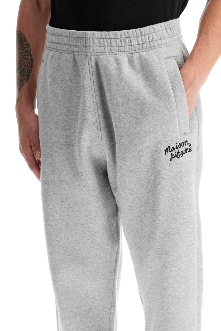 comfort joggers with embroidery-3