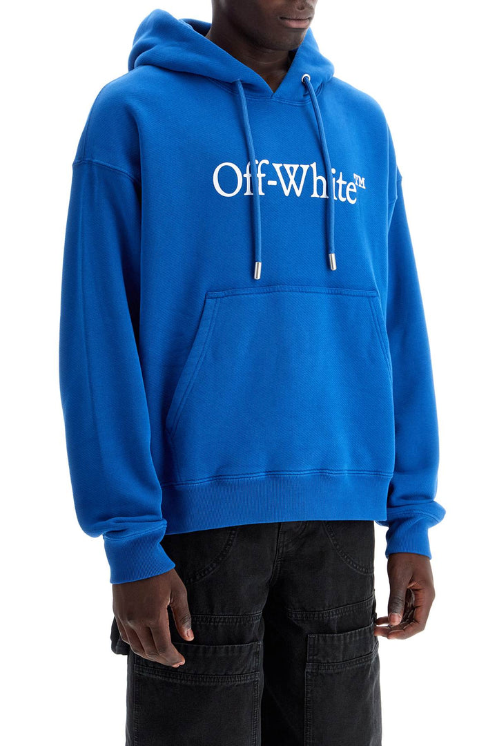 hooded sweatshirt with logo print-1