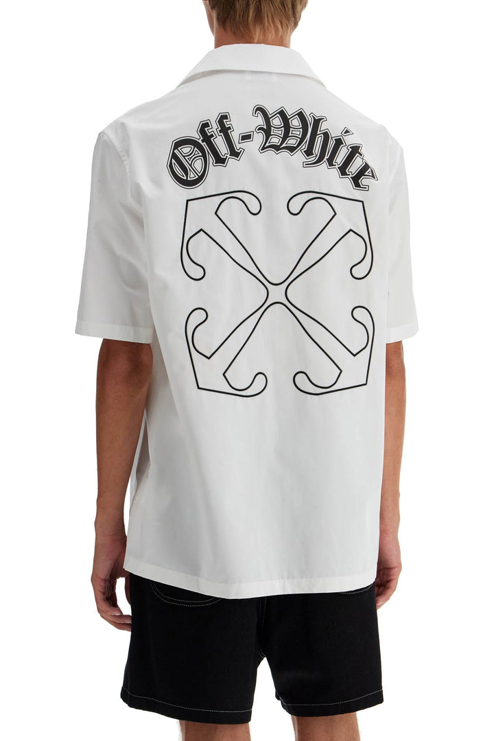 short-sleeved gothic arrow shirt-2