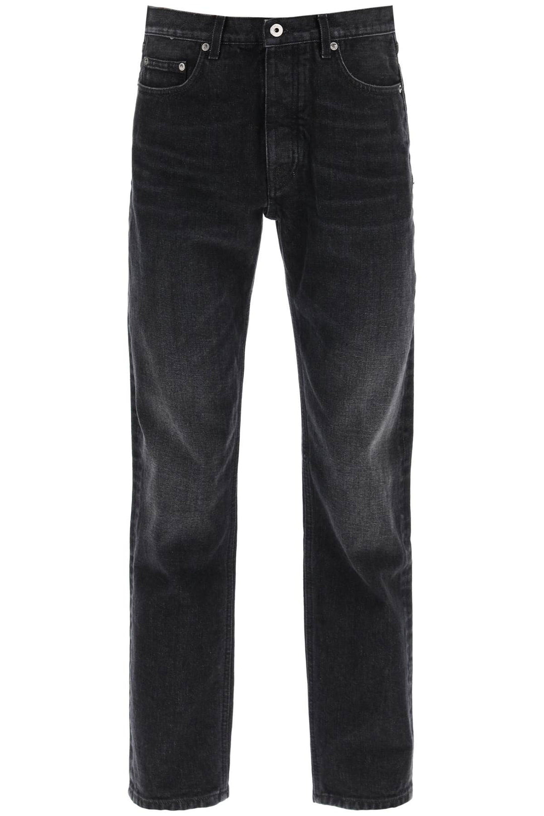 regular fit jeans with vintage wash-0
