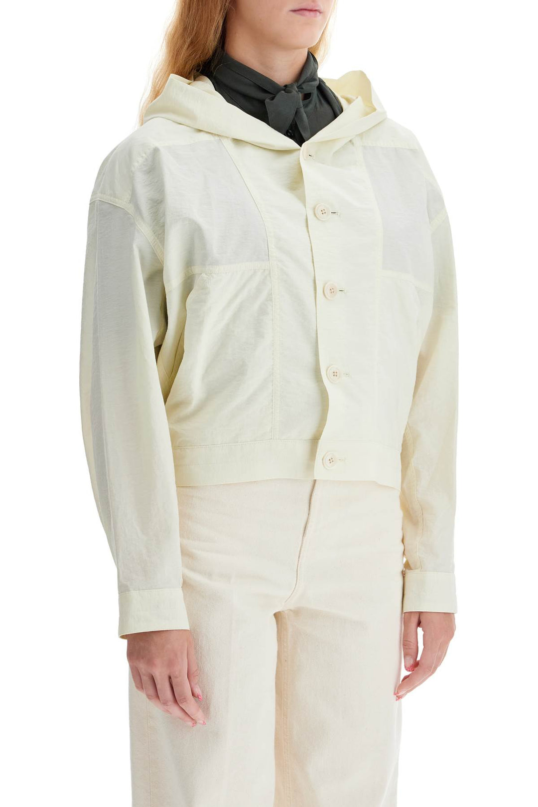 short hooded blouson-1