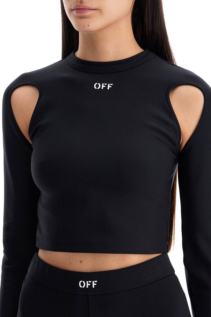 "cropped top with cut out detail-3