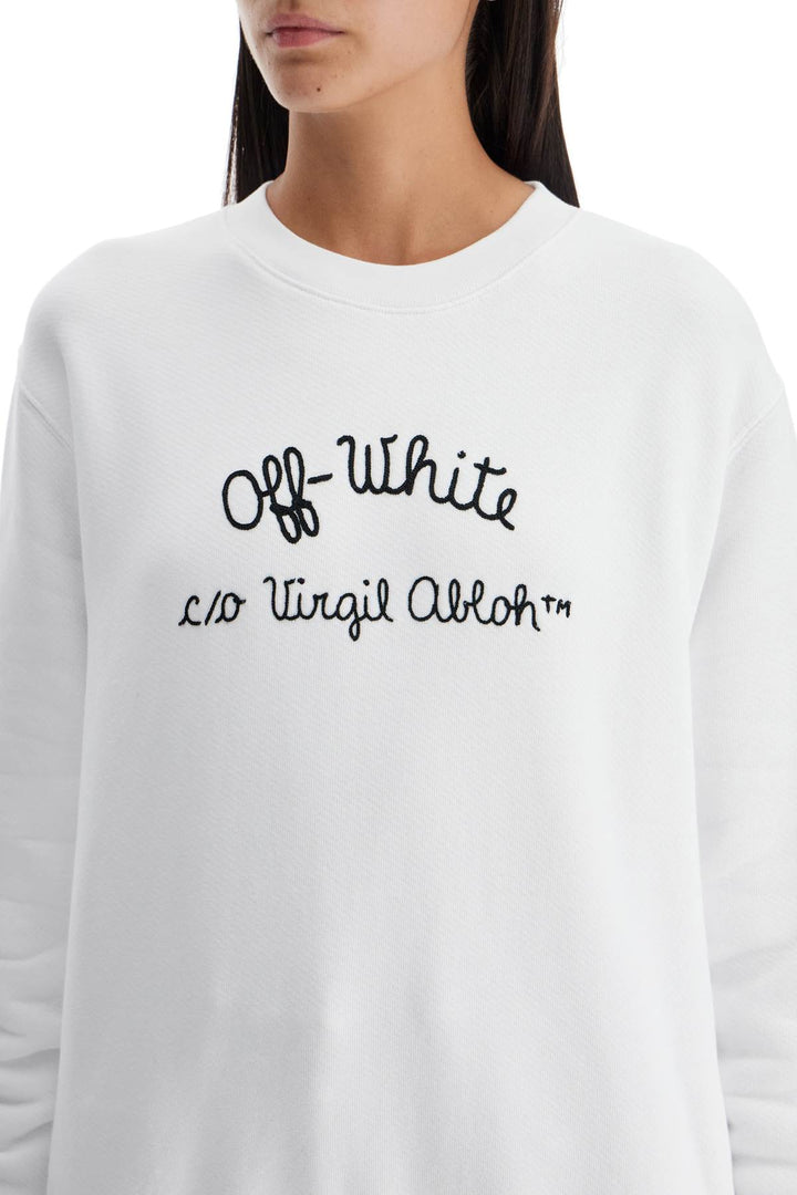 crewneck sweatshirt with-3