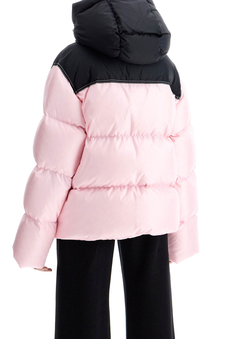 oversized down jacket with-2