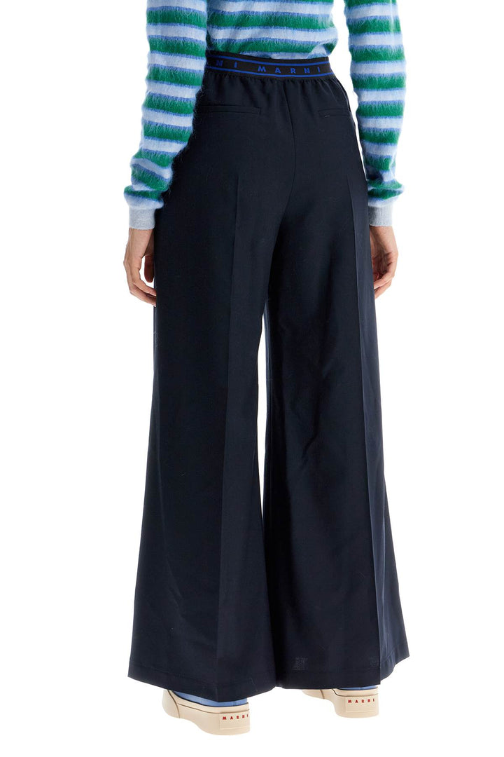 tropical wool palazzo pants for-2