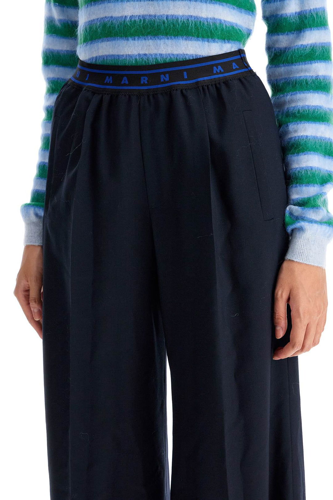 tropical wool palazzo pants for-3