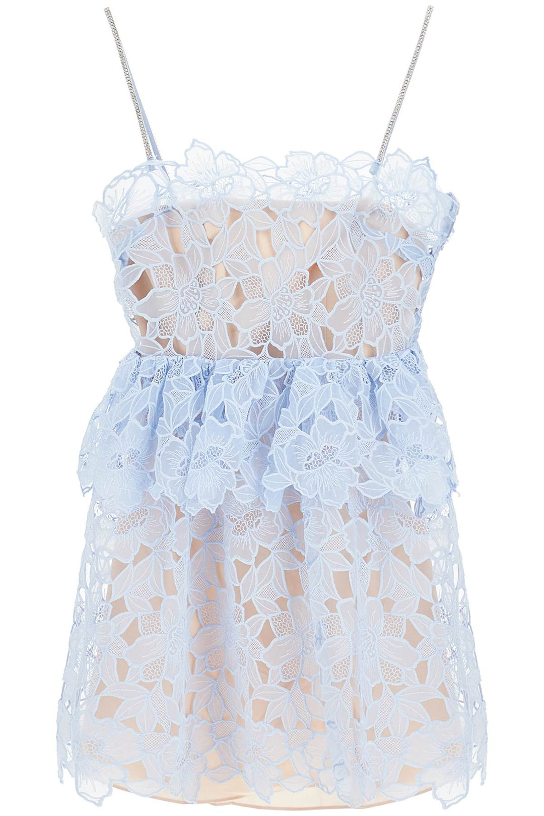 mini organza lace dress in 9-0