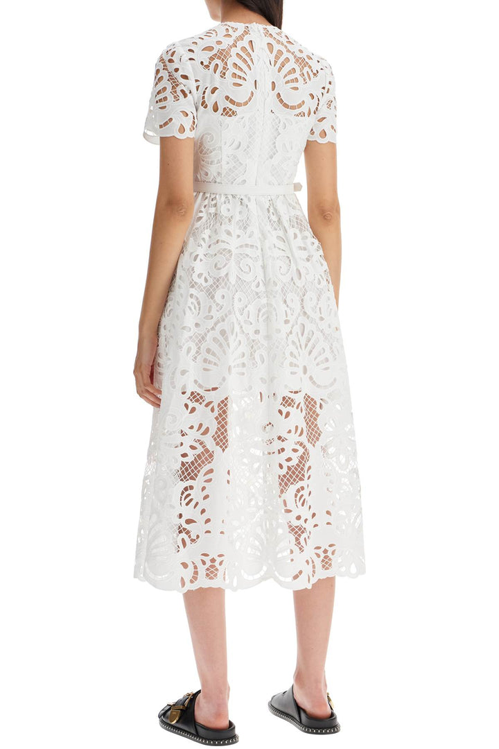 midi lace dress in seven-2