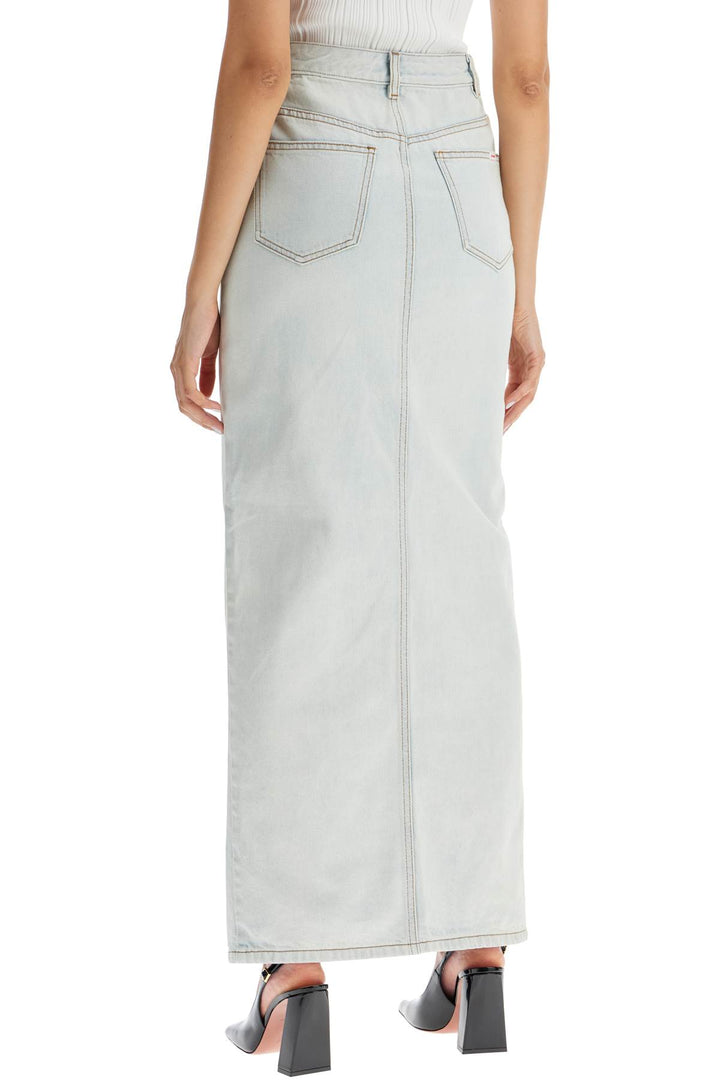 maxi denim skirt in seven-2