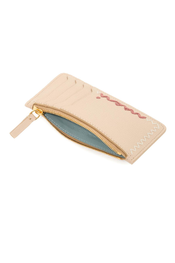 embroidered card holder-1