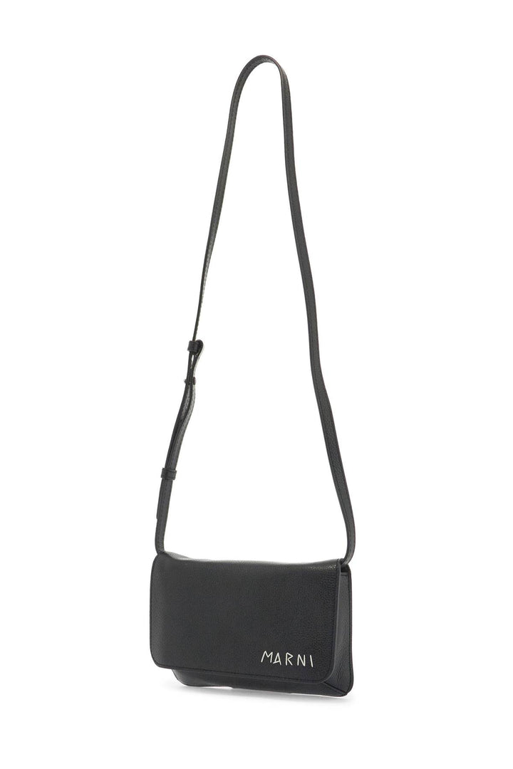 flap trunk shoulder bag with-2